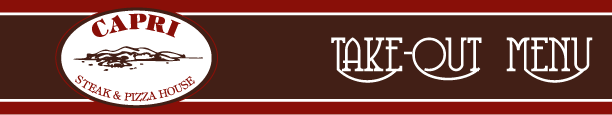 Take Out Menu